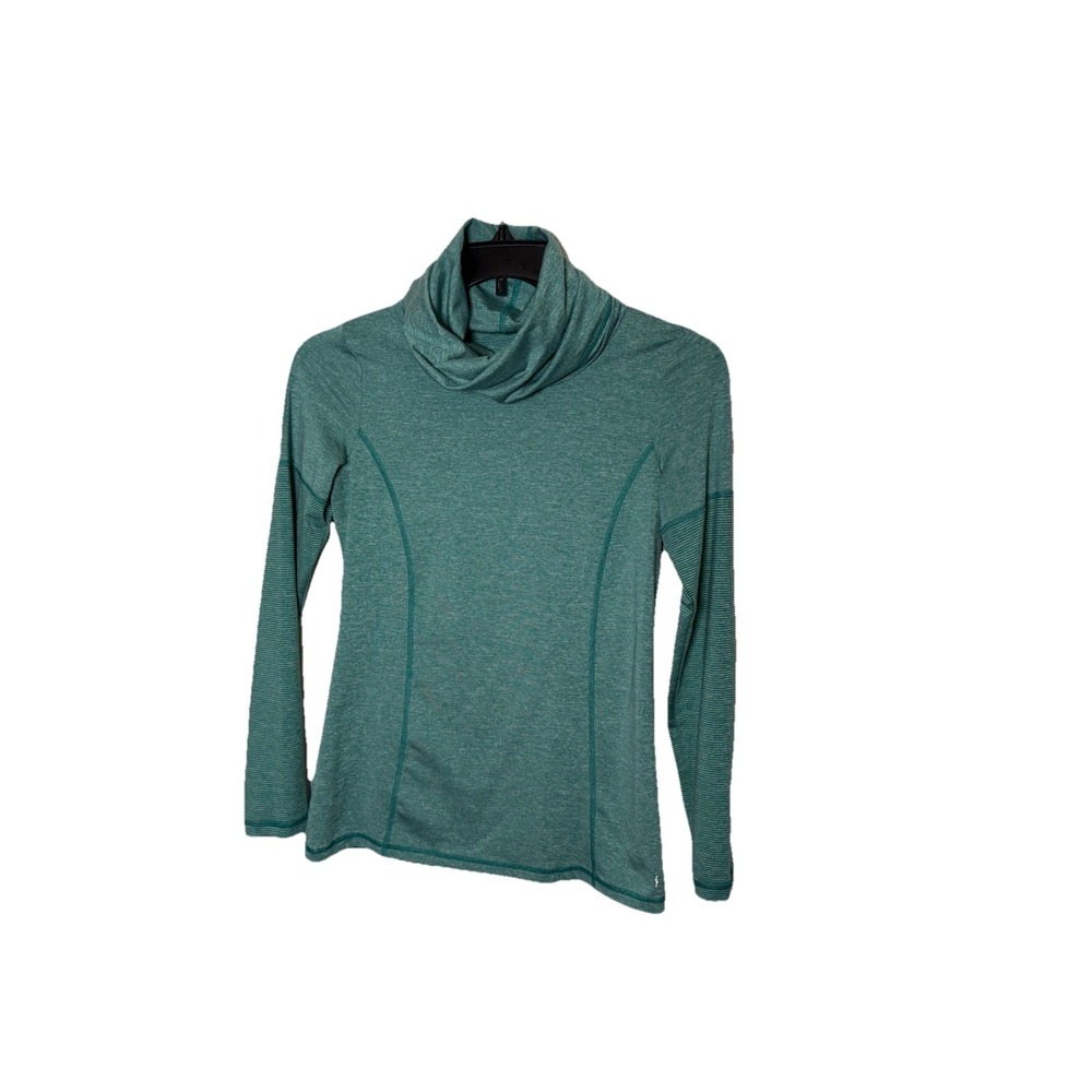 Danskin Now Cowl Neck XS Activewear Running Jogging Walking Long Sleeved Top‎